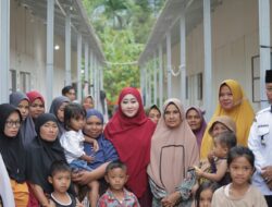 Lisda Tinjau Korban Banjir Bayang Utara