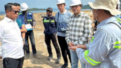 Sidak Dipelabuhan Proyek Panasahan Painan, Bupati dan Wabup Temukan Hal ini