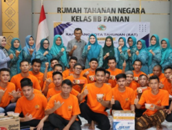 Lisda Hendrajoni Kunjungi Warga Binaan Rutan Painan di Bulan Ramadan