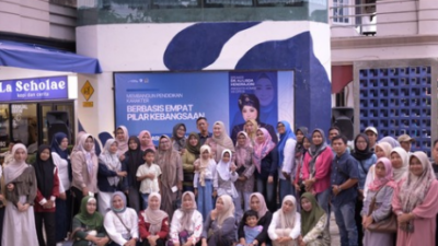 Lisda Hendrajoni dialog empat pilar kebangsaan bersama generasi muda di La Scholae Padang