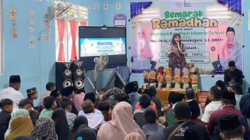 Lisda Hendrajoni menutup Semarak Ramadhan Pulau Punjung di Raudhah Islamic School