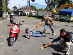 Rekonstruksi Kasus Pembunuhan di Pasaman Barat, Dua Tersangka Peragakan 29 Adegan