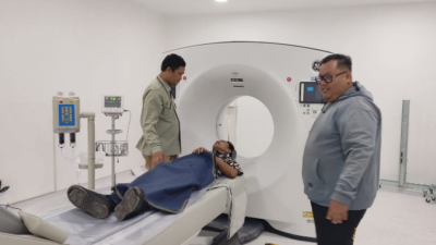 RSUD M. Zein Painan Uji Fungsi dan Latih Pengoperasian CT-Scan