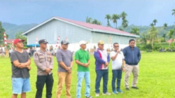 Ketua KONI Pessel M Adli menghadiri pembukaan Turnamen Mulyadi Cup I di Kecamatan Bayang Pesisir Selatan
