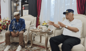 Gubernur Sumbar Mahyeldi menerima audiensi DPP KJI membahas UKW KJI Padang
