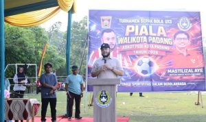Buka Turnamen U-13 Piala Wali Kota Padang 2026