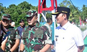 Pangdam XX TIB Mayjen Arief Gajah Mada Tinjau
