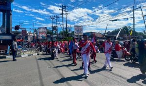 Pawai Alegoris Meriahkan HUT ke-81
