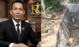 INVESTIGASIPUBLIK Pengamat kebijakan publik, Dr. Rodi Chandra, soroti Proyek pembangunan parit miring di kawasan Bungo Pasang, Kabupaten Pesisir