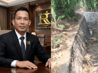Pengamat kebijakan publik, Dr. Rodi Chandra, soroti Proyek pembangunan parit miring di kawasan Bungo Pasang, Kabupaten Pesisir